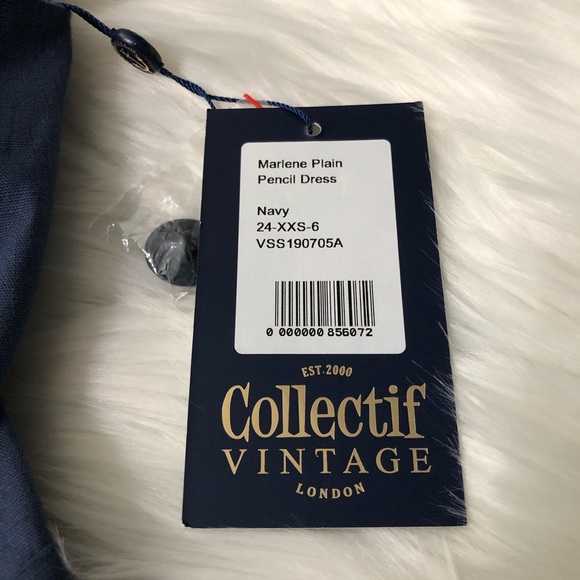 ModCloth Collectif Vintage NWT Breezy Marlene Blue - Picture 7 of 12